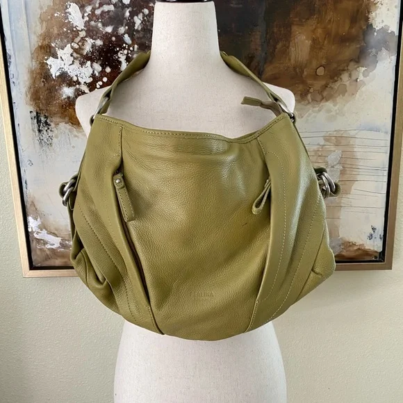 Perlina Bags Vintage Perlina New York Hand Bag Purse Genuine